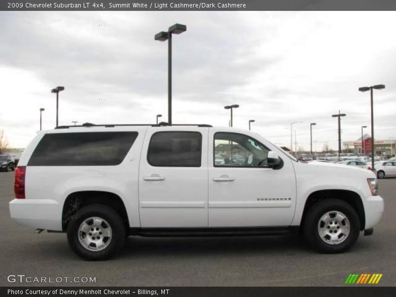 Summit White / Light Cashmere/Dark Cashmere 2009 Chevrolet Suburban LT 4x4