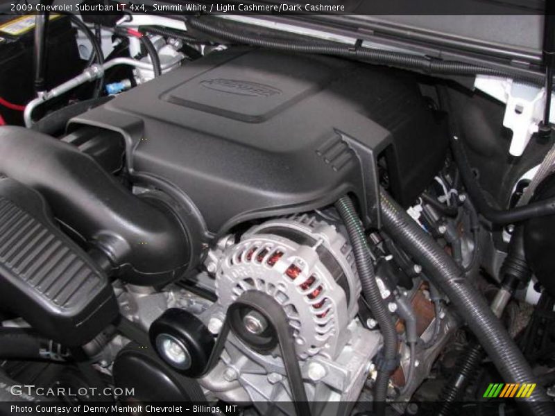 Summit White / Light Cashmere/Dark Cashmere 2009 Chevrolet Suburban LT 4x4