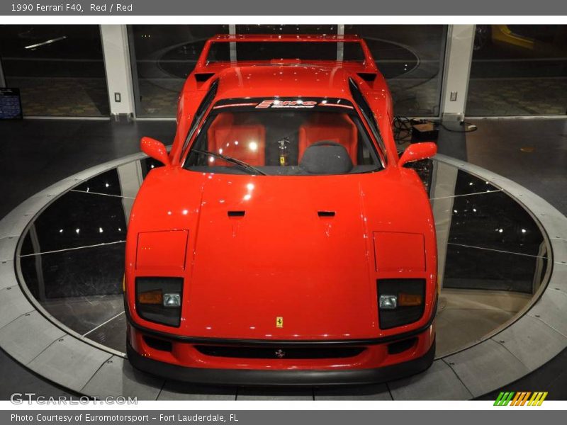 Red / Red 1990 Ferrari F40