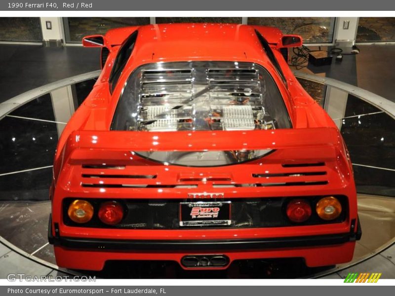 Red / Red 1990 Ferrari F40