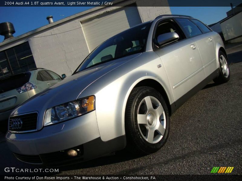 Light Silver Metallic / Grey 2004 Audi A4 1.8T quattro Avant