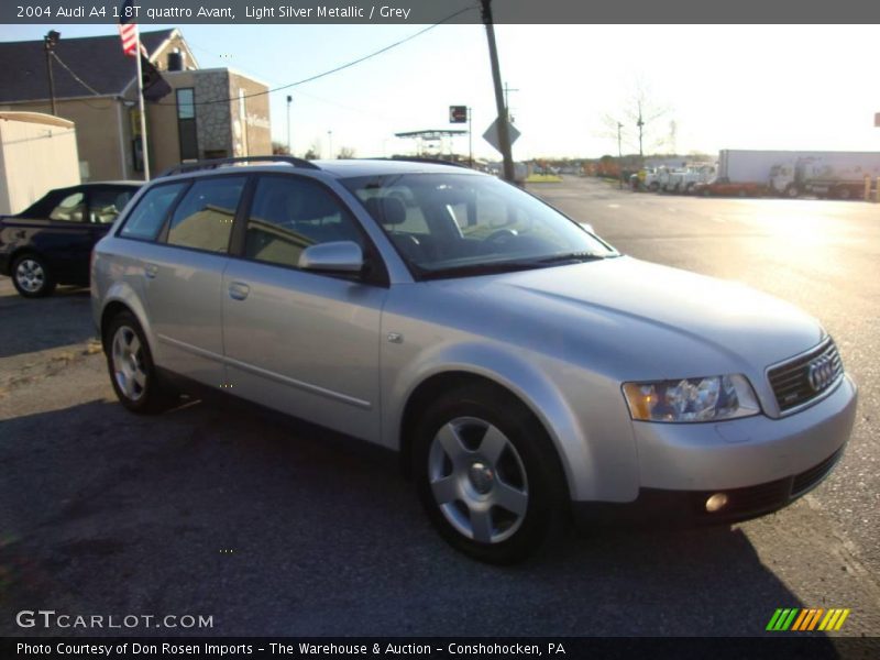 Light Silver Metallic / Grey 2004 Audi A4 1.8T quattro Avant