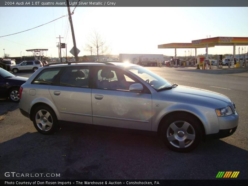 Light Silver Metallic / Grey 2004 Audi A4 1.8T quattro Avant