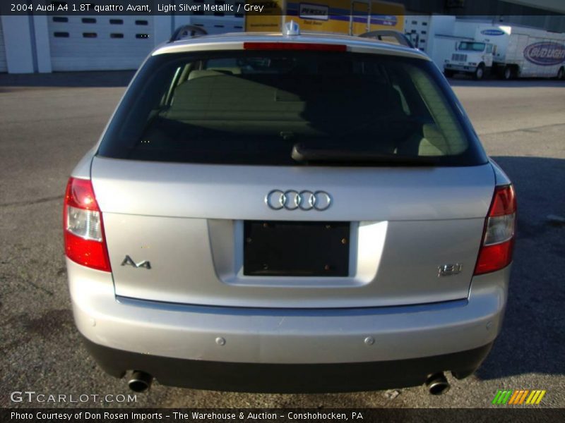 Light Silver Metallic / Grey 2004 Audi A4 1.8T quattro Avant
