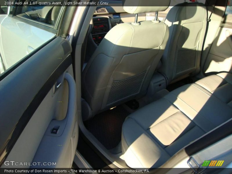 Light Silver Metallic / Grey 2004 Audi A4 1.8T quattro Avant