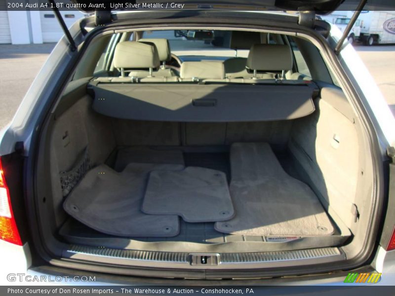 Light Silver Metallic / Grey 2004 Audi A4 1.8T quattro Avant