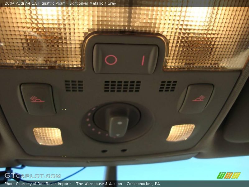 Light Silver Metallic / Grey 2004 Audi A4 1.8T quattro Avant