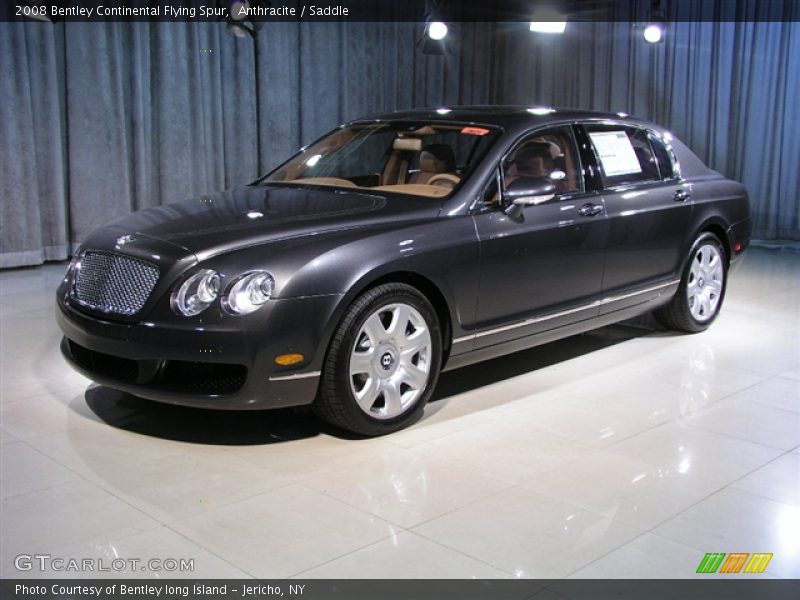 Anthracite / Saddle 2008 Bentley Continental Flying Spur