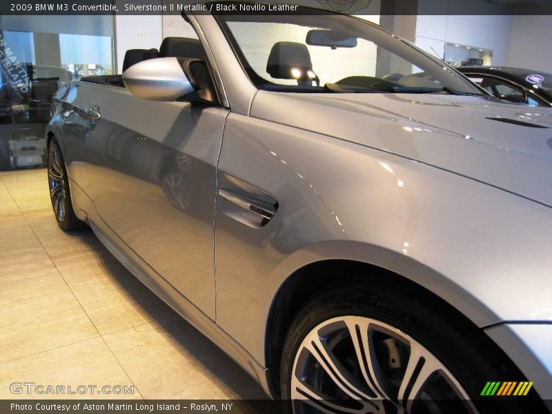 Silverstone II Metallic / Black Novillo Leather 2009 BMW M3 Convertible