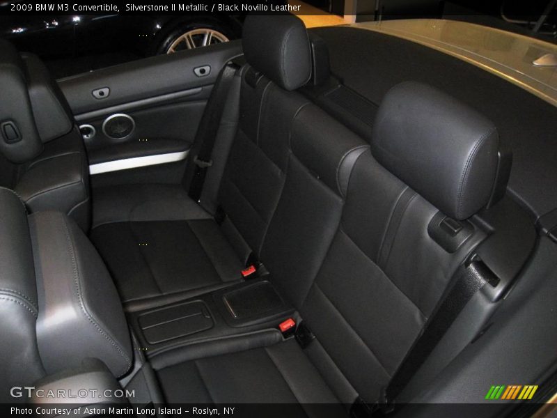 Silverstone II Metallic / Black Novillo Leather 2009 BMW M3 Convertible