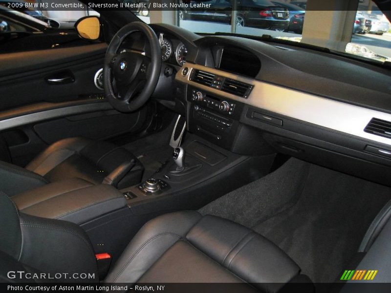 Silverstone II Metallic / Black Novillo Leather 2009 BMW M3 Convertible