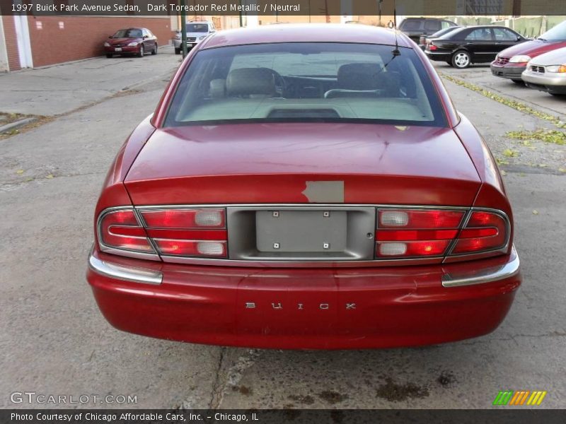 Dark Toreador Red Metallic / Neutral 1997 Buick Park Avenue Sedan