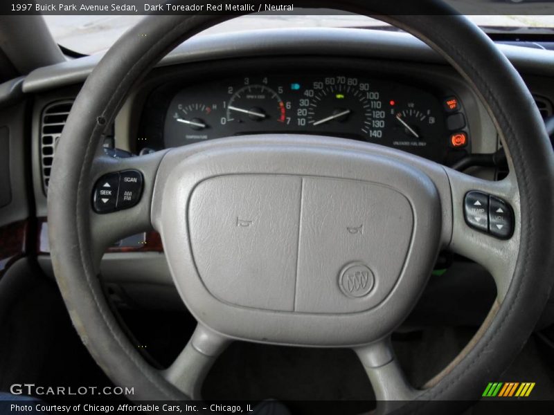 Dark Toreador Red Metallic / Neutral 1997 Buick Park Avenue Sedan