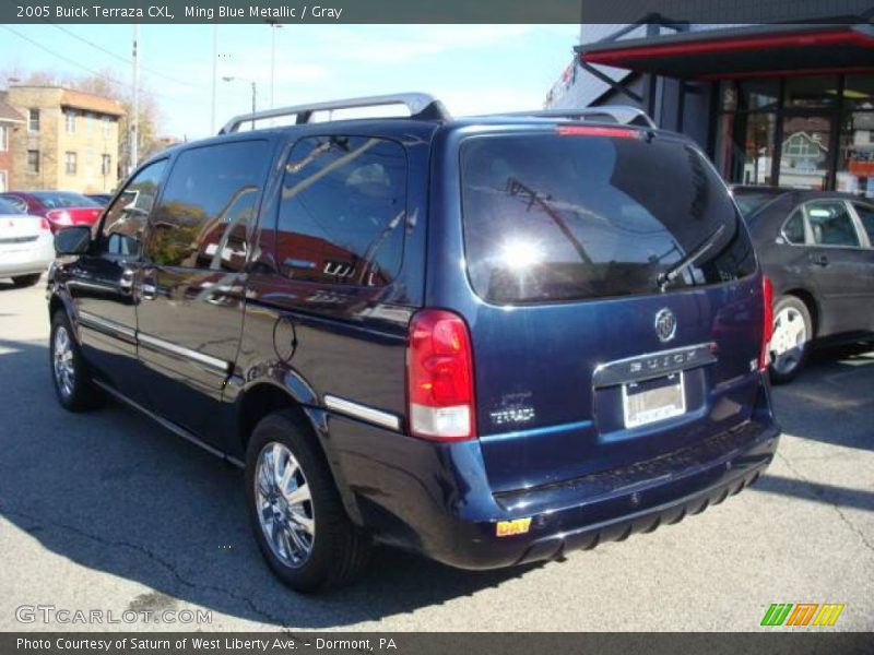 Ming Blue Metallic / Gray 2005 Buick Terraza CXL