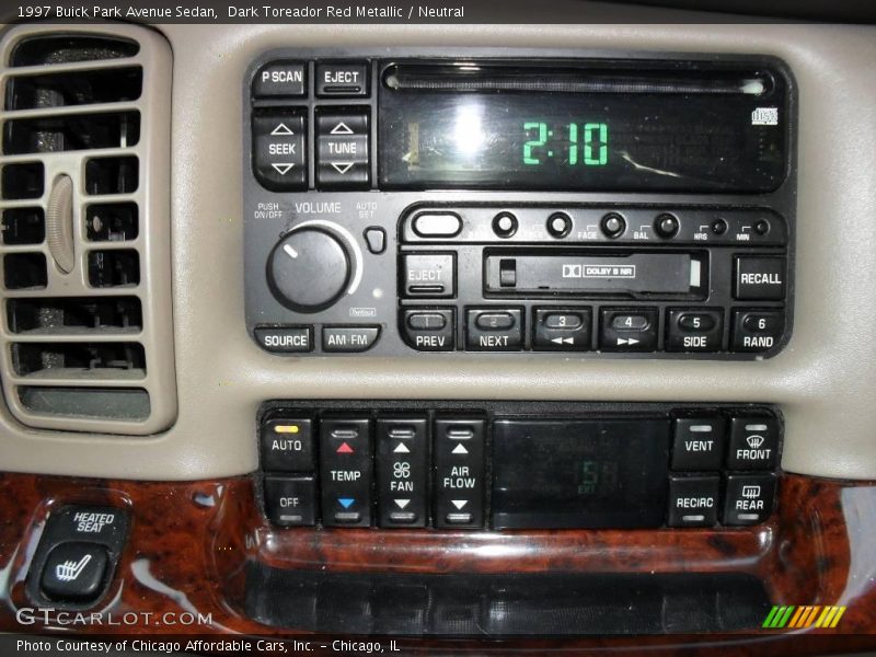 Dark Toreador Red Metallic / Neutral 1997 Buick Park Avenue Sedan
