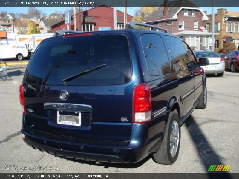 Ming Blue Metallic / Gray 2005 Buick Terraza CXL