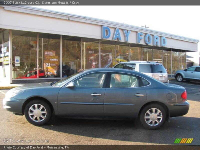 Slatestone Metallic / Gray 2007 Buick LaCrosse CX