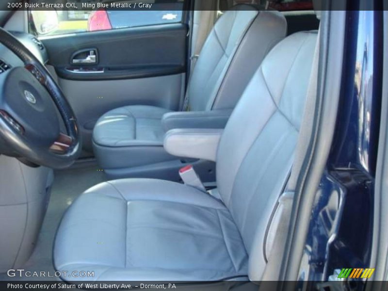 Ming Blue Metallic / Gray 2005 Buick Terraza CXL