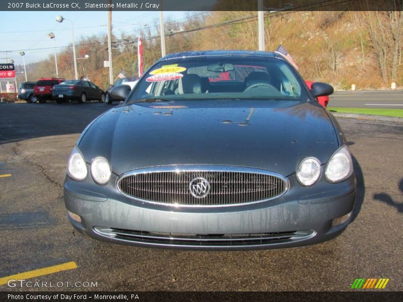 Slatestone Metallic / Gray 2007 Buick LaCrosse CX