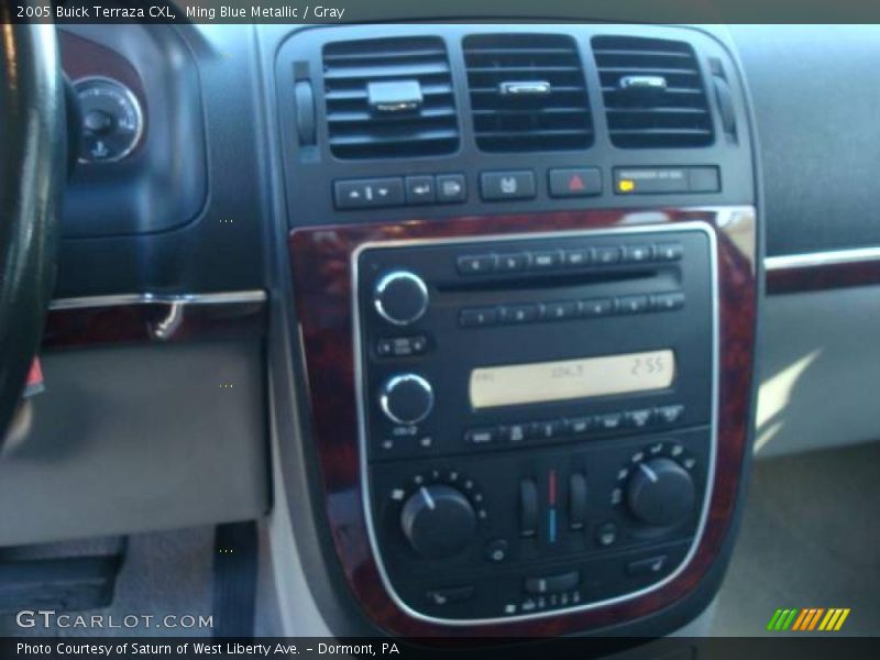 Ming Blue Metallic / Gray 2005 Buick Terraza CXL