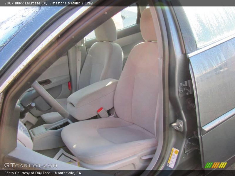 Slatestone Metallic / Gray 2007 Buick LaCrosse CX