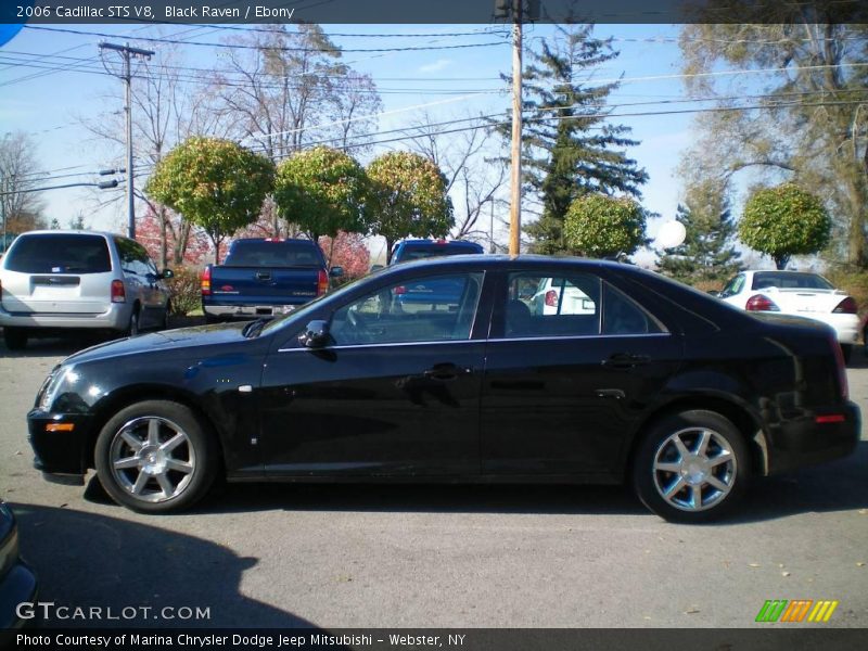 Black Raven / Ebony 2006 Cadillac STS V8