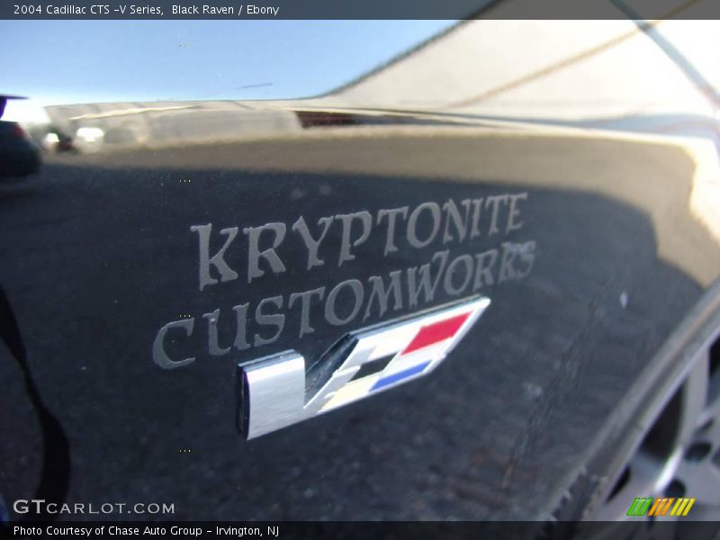 Black Raven / Ebony 2004 Cadillac CTS -V Series