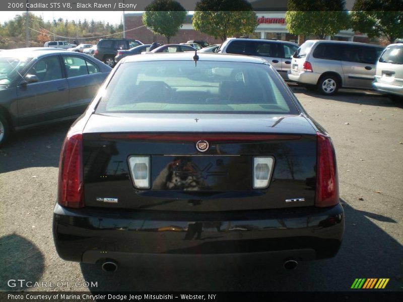 Black Raven / Ebony 2006 Cadillac STS V8