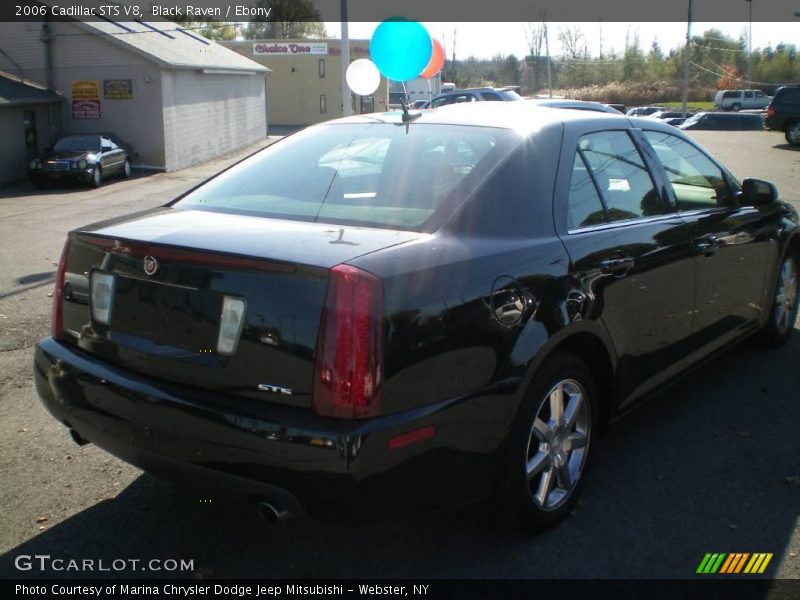 Black Raven / Ebony 2006 Cadillac STS V8