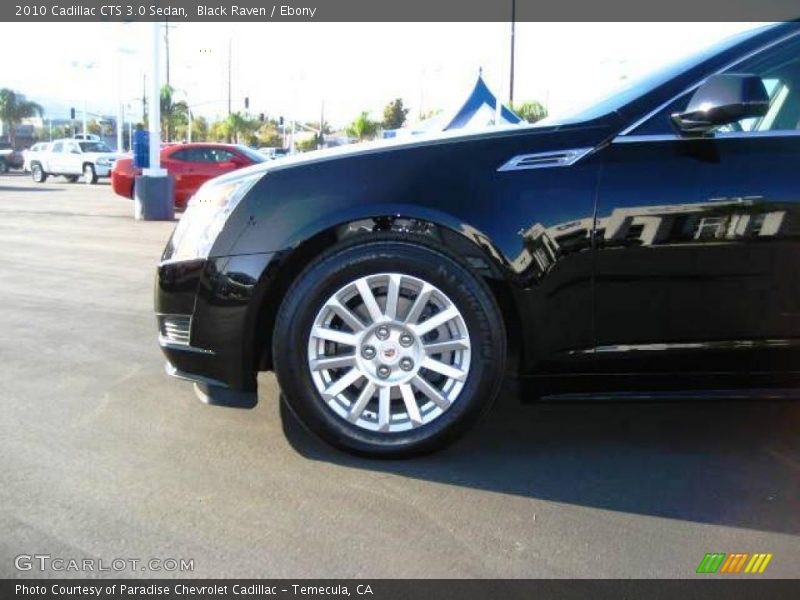 Black Raven / Ebony 2010 Cadillac CTS 3.0 Sedan