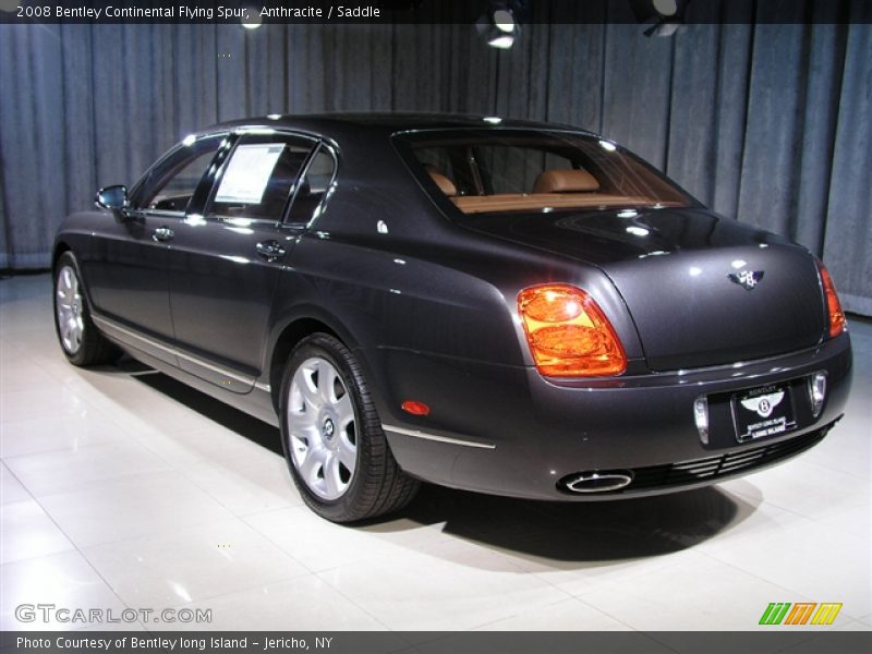 Anthracite / Saddle 2008 Bentley Continental Flying Spur