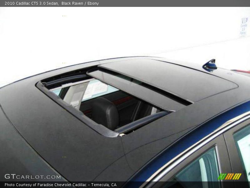 Black Raven / Ebony 2010 Cadillac CTS 3.0 Sedan