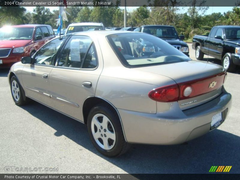 Sandrift Metallic / Neutral 2004 Chevrolet Cavalier LS Sedan