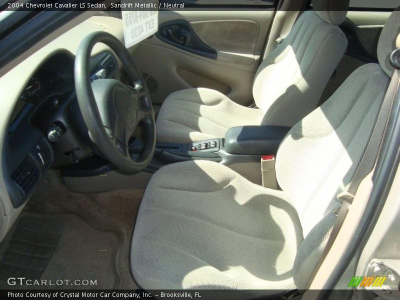 Sandrift Metallic / Neutral 2004 Chevrolet Cavalier LS Sedan