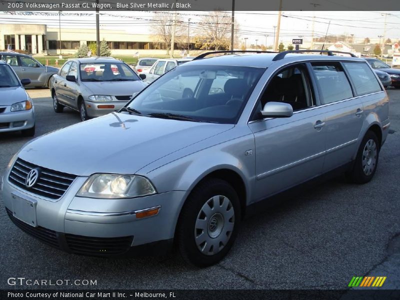 Blue Silver Metallic / Black 2003 Volkswagen Passat GL Wagon