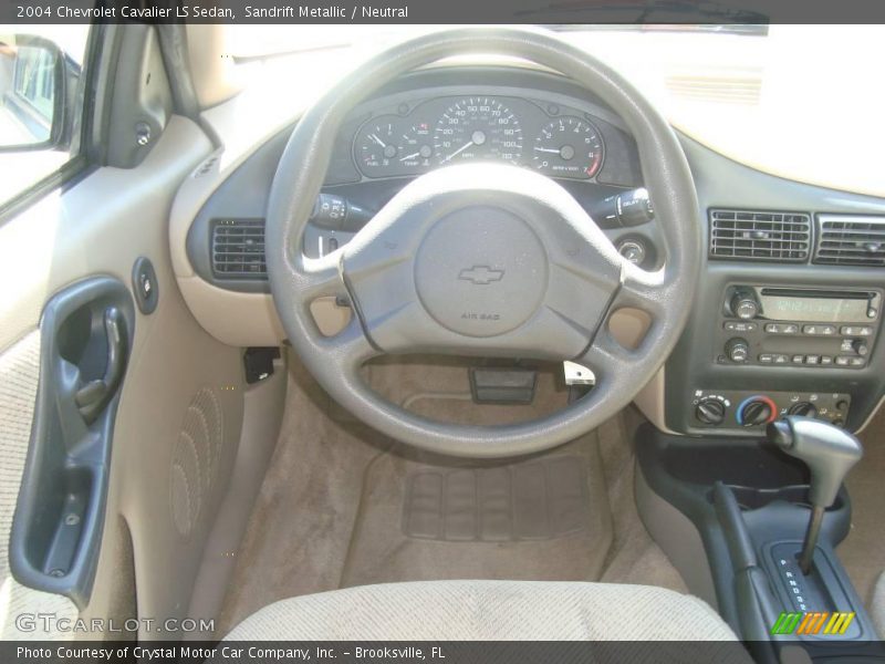 Sandrift Metallic / Neutral 2004 Chevrolet Cavalier LS Sedan