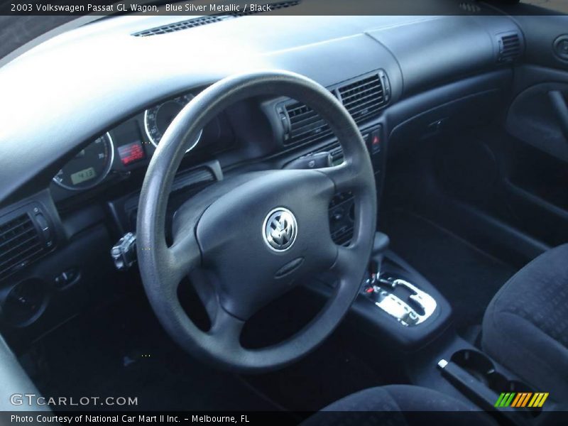 Blue Silver Metallic / Black 2003 Volkswagen Passat GL Wagon