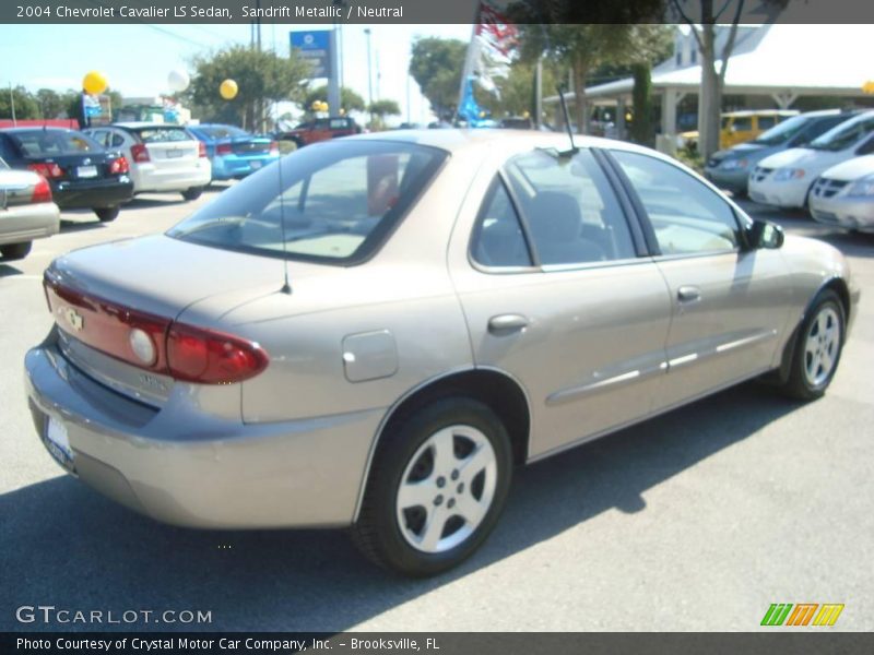 Sandrift Metallic / Neutral 2004 Chevrolet Cavalier LS Sedan