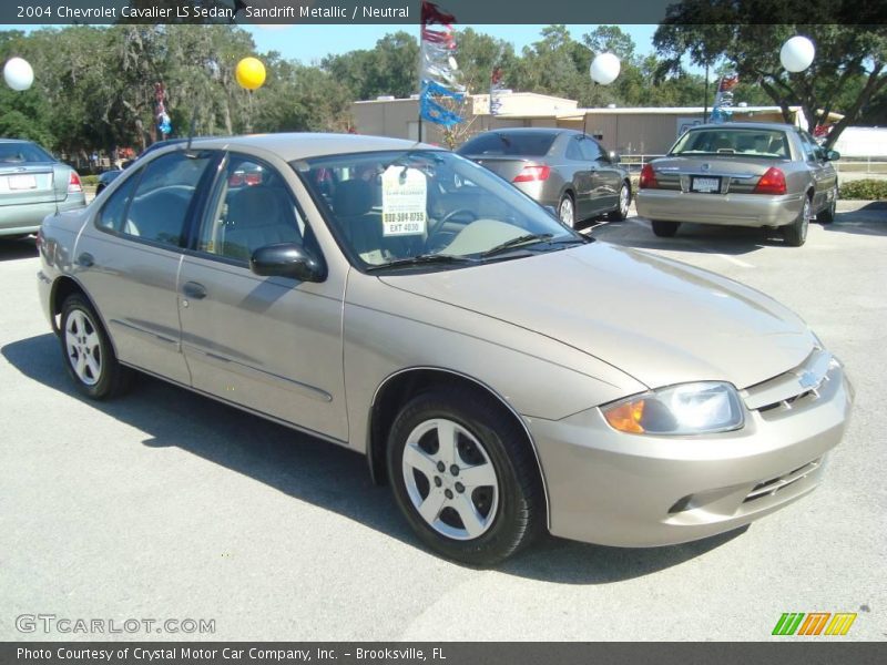 Sandrift Metallic / Neutral 2004 Chevrolet Cavalier LS Sedan