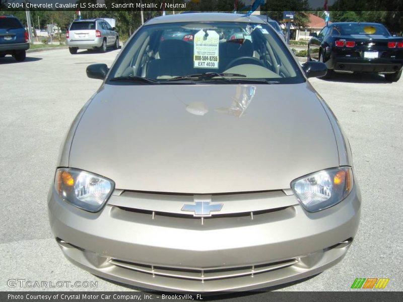 Sandrift Metallic / Neutral 2004 Chevrolet Cavalier LS Sedan