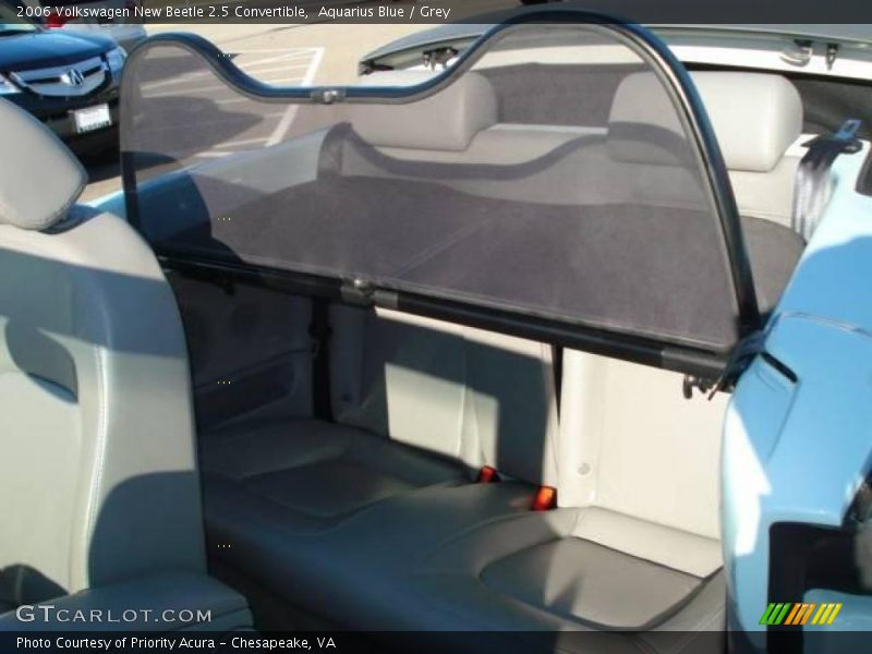 Aquarius Blue / Grey 2006 Volkswagen New Beetle 2.5 Convertible