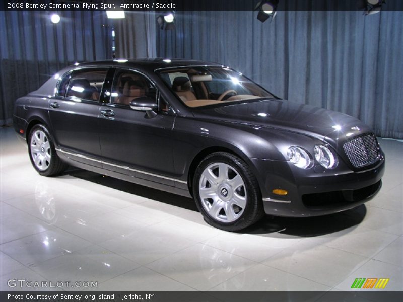 Anthracite / Saddle 2008 Bentley Continental Flying Spur