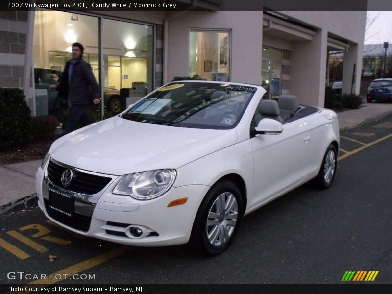 Candy White / Moonrock Grey 2007 Volkswagen Eos 2.0T