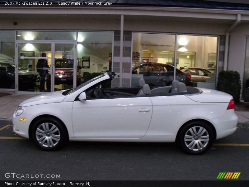 Candy White / Moonrock Grey 2007 Volkswagen Eos 2.0T