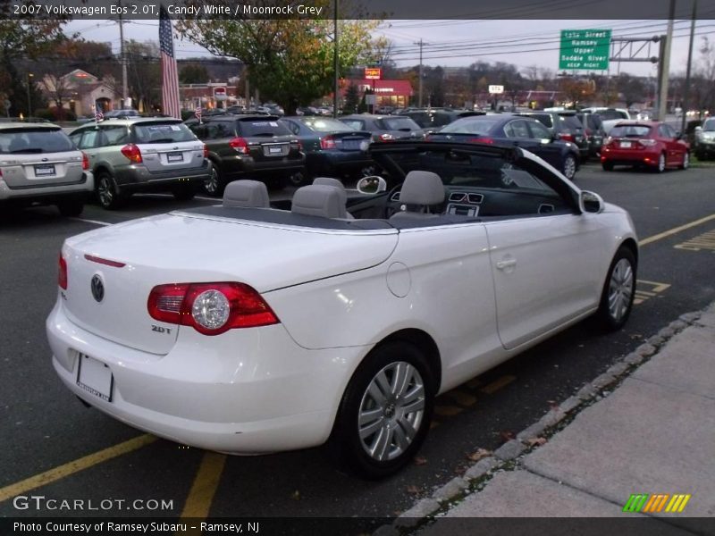 Candy White / Moonrock Grey 2007 Volkswagen Eos 2.0T
