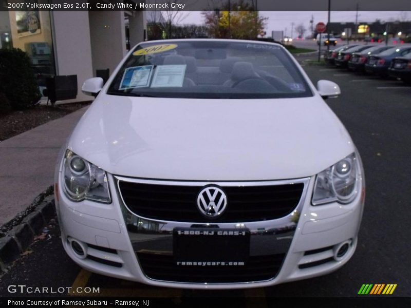 Candy White / Moonrock Grey 2007 Volkswagen Eos 2.0T