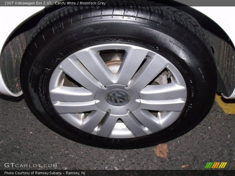 Candy White / Moonrock Grey 2007 Volkswagen Eos 2.0T