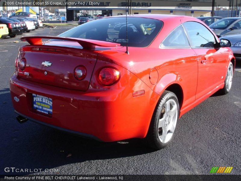 Victory Red / Ebony 2006 Chevrolet Cobalt SS Coupe