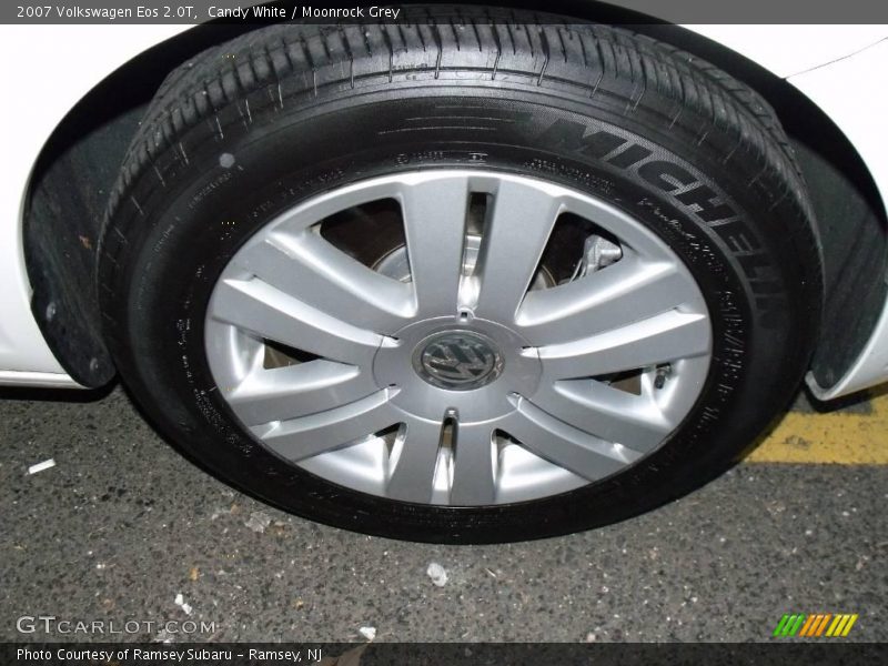 Candy White / Moonrock Grey 2007 Volkswagen Eos 2.0T