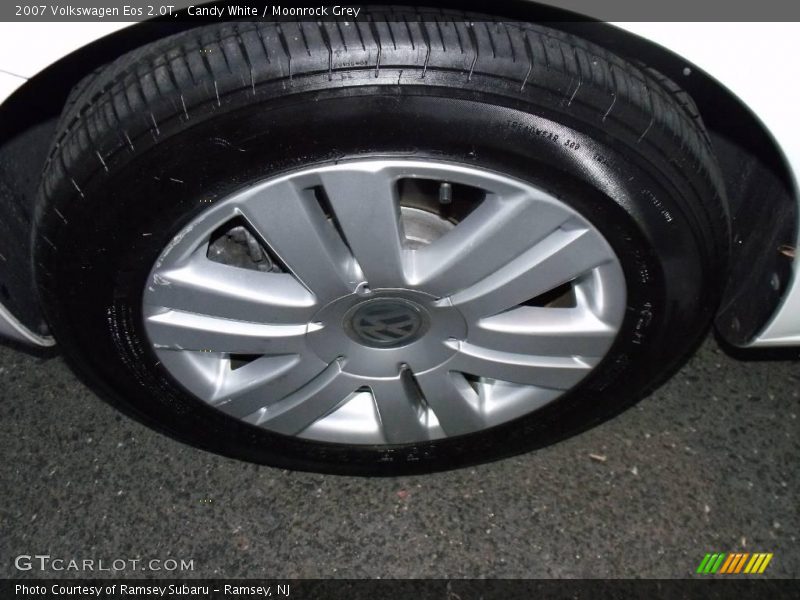 Candy White / Moonrock Grey 2007 Volkswagen Eos 2.0T